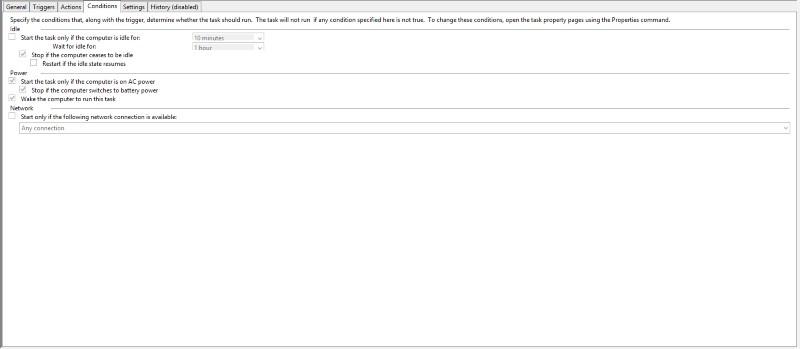 Task Scheduler Configuration 4