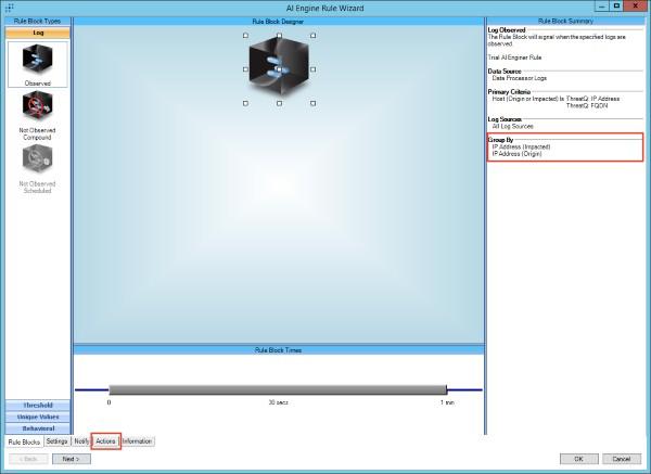 AI Engine - Actions Tab
