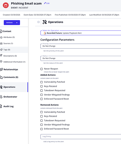 Update Playbook Run Options