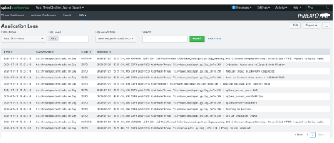 Application Log Search Example