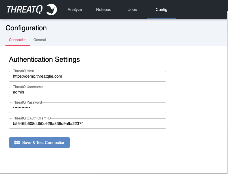 Authentication Settings
