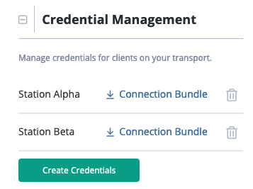 Credential Management