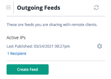 Outgoing Feeds