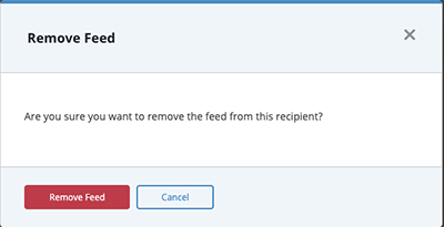 Confirm Removal