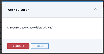 Confirm Deletion