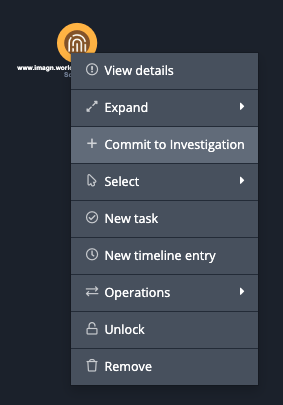Commit to Investigation