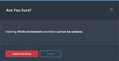 Deletion Confirmation