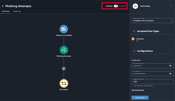 Disable/Enable Toggle