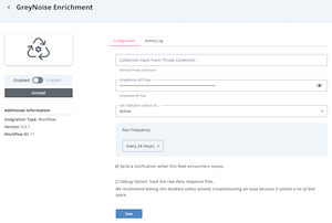 Workflow Configuration