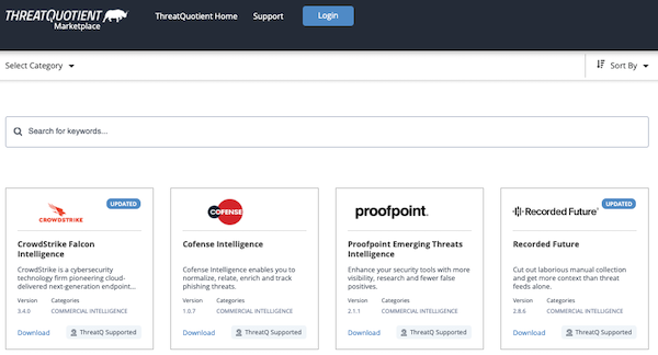 ThreatQ Marketplace