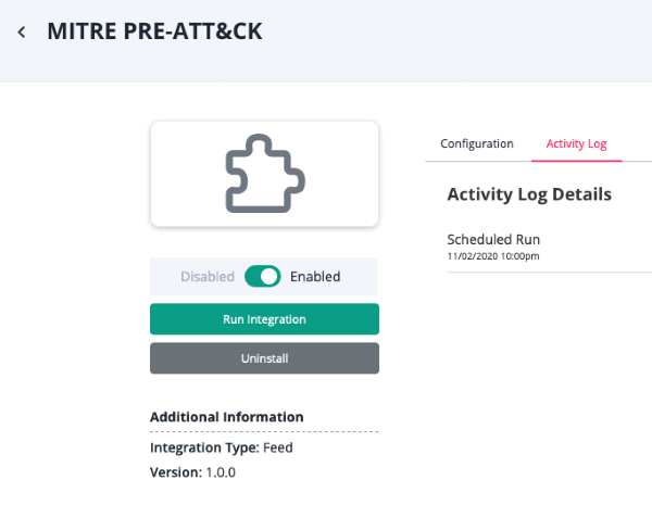 Integration Details