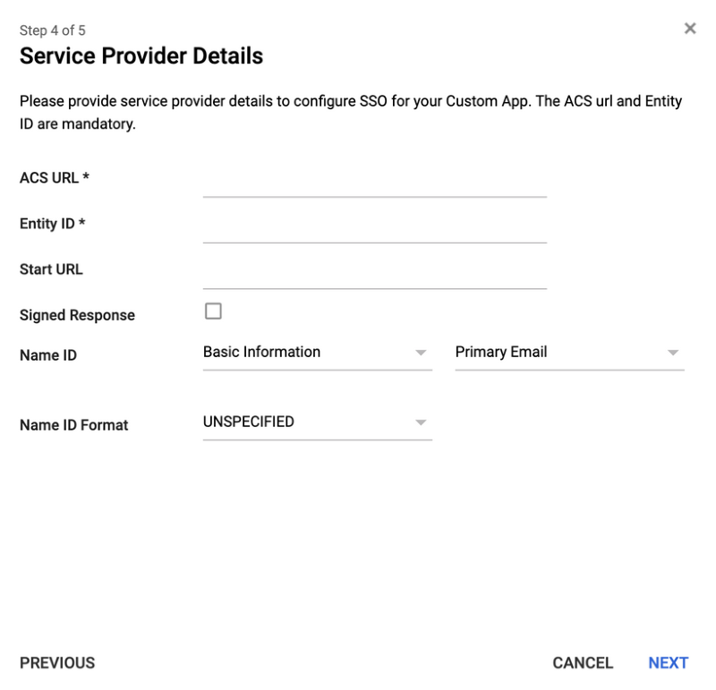Service Provider Details