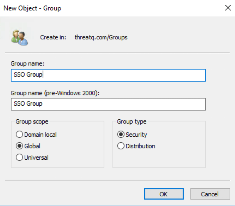Add New Group Name