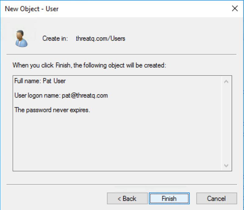 New User Complete