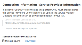 Service Provider Information