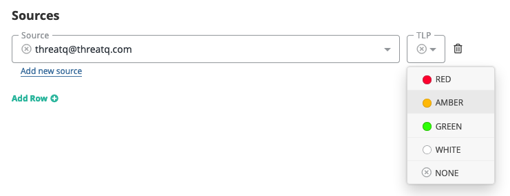 Add Source with TLP