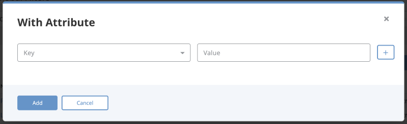 Filter Attribute box