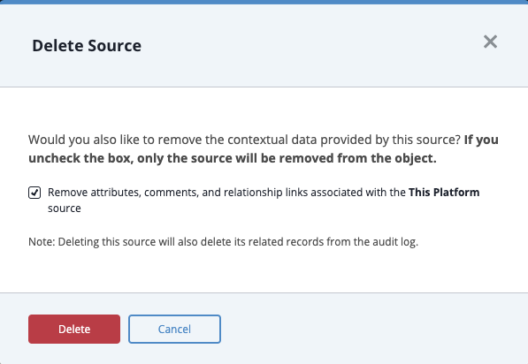 Delete Source Window