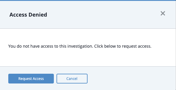 Access Denied Window
