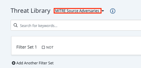 Saved Search header