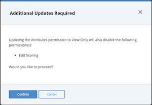 Prompt - View Only Attributes