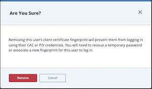 Are You Sure Window